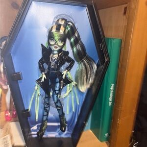 Monster High Doll with Black and Green Outfit